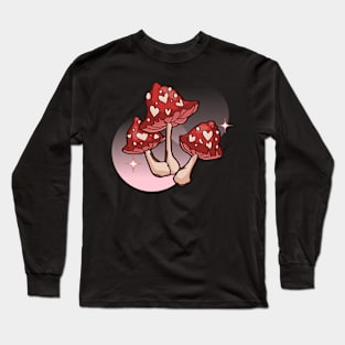 Retro mushroom Long Sleeve T-Shirt